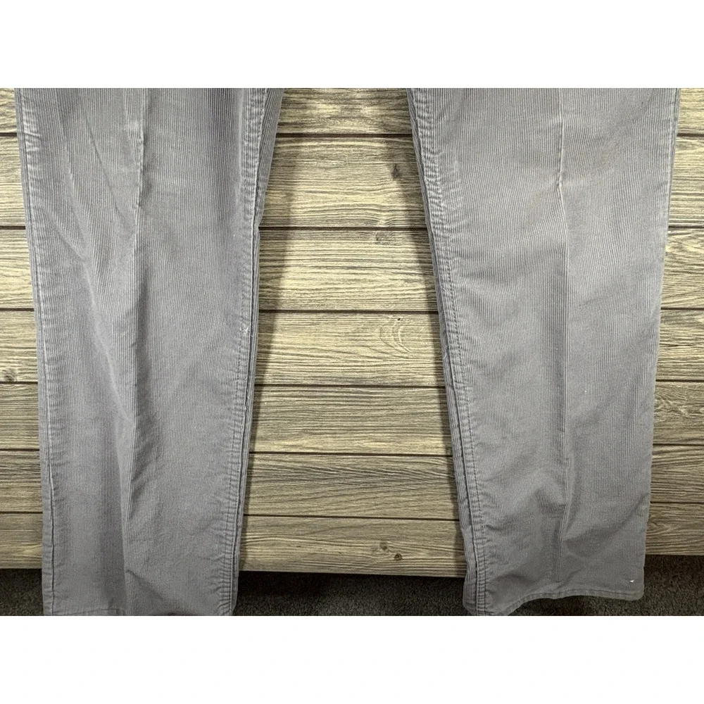 Vintage Roebucks Corduroy Pants Mens 38x32 Gray Tagged Made In USA Workwear